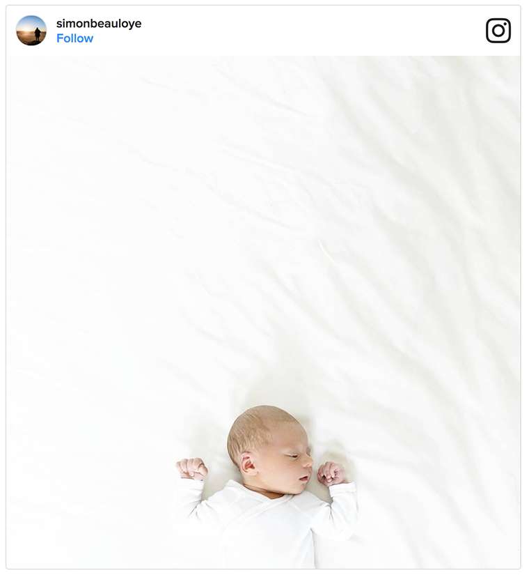 William, our newborn son — the catalyst behind the decision to leave Google.